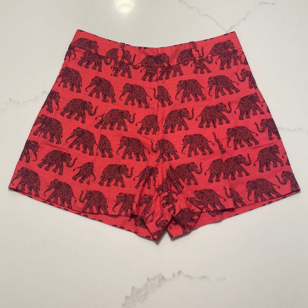 J. Crew Elephant Print Shorts